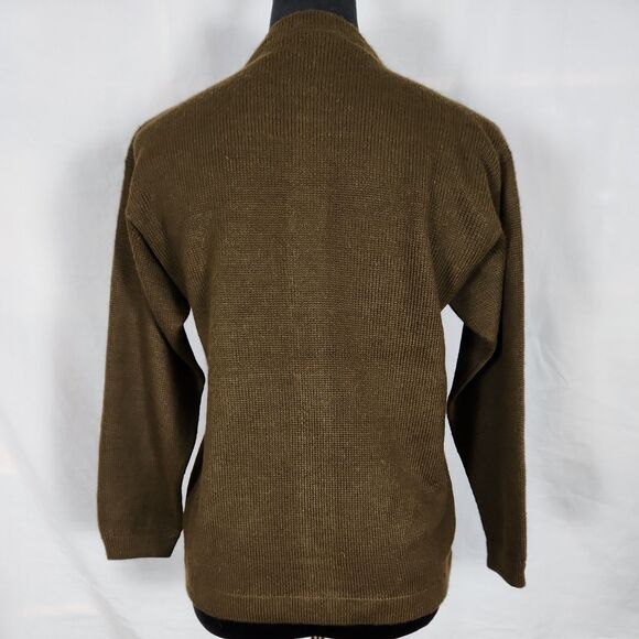 Vtg Loreto Peruvian Baby Alpaca Wool Cardigan Sweater Women Small - Picture 7 of 10